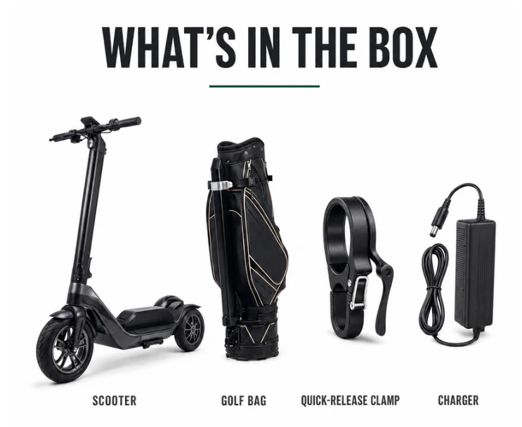 Birdie Glide™ Electric Golf Scooter