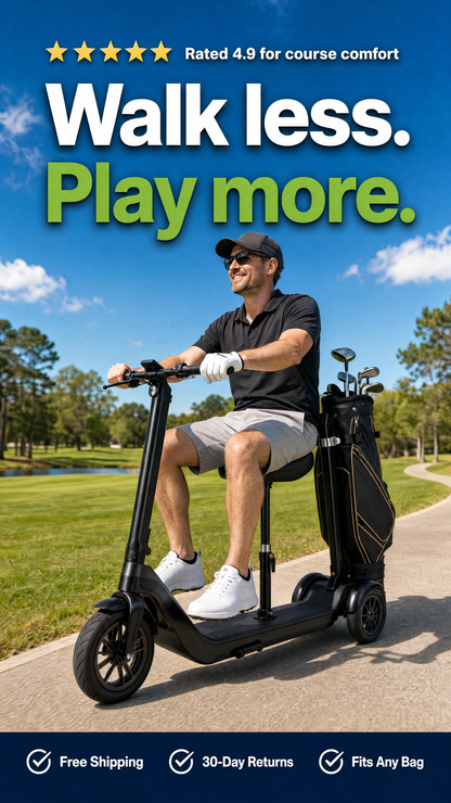 Birdie Glide™ Electric Golf Scooter